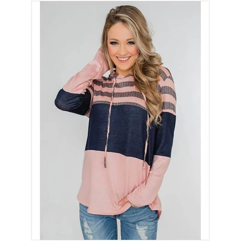 Hooded Patchwork T-shirt