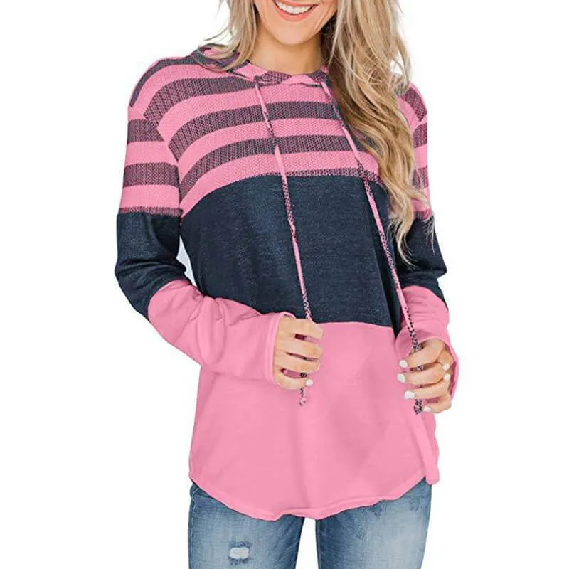 Hooded Patchwork T-shirt