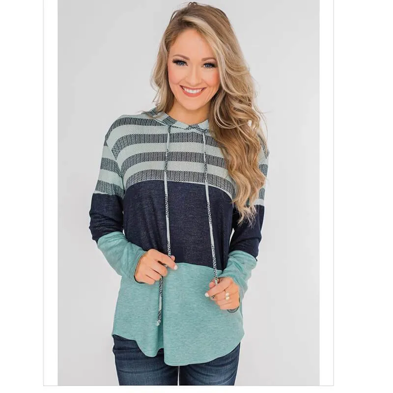 Hooded Patchwork T-shirt