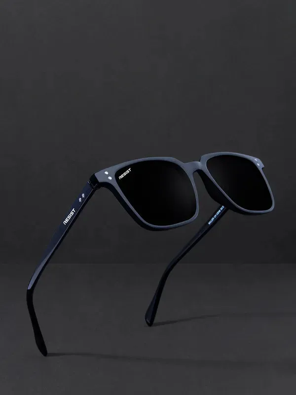 Hot Small Black Rectangle Sunglass