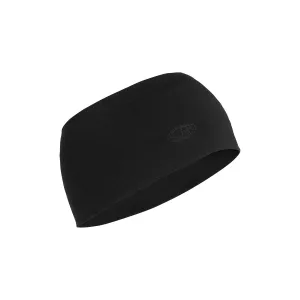 Icebreaker Black Chase Headband