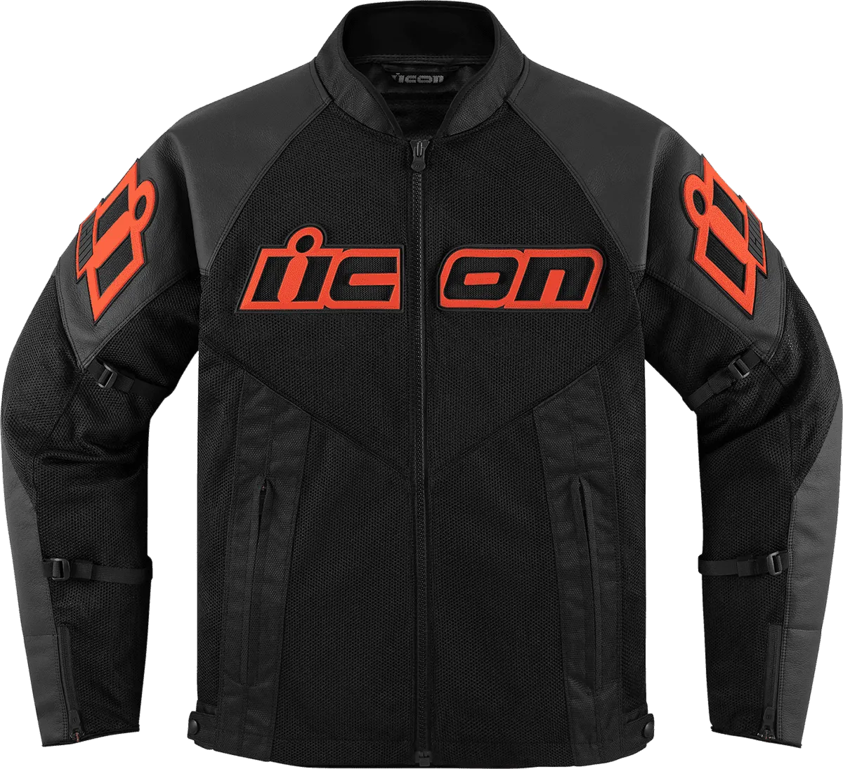 Icon Men's Mesh AF Leather Motorcycle Jacket