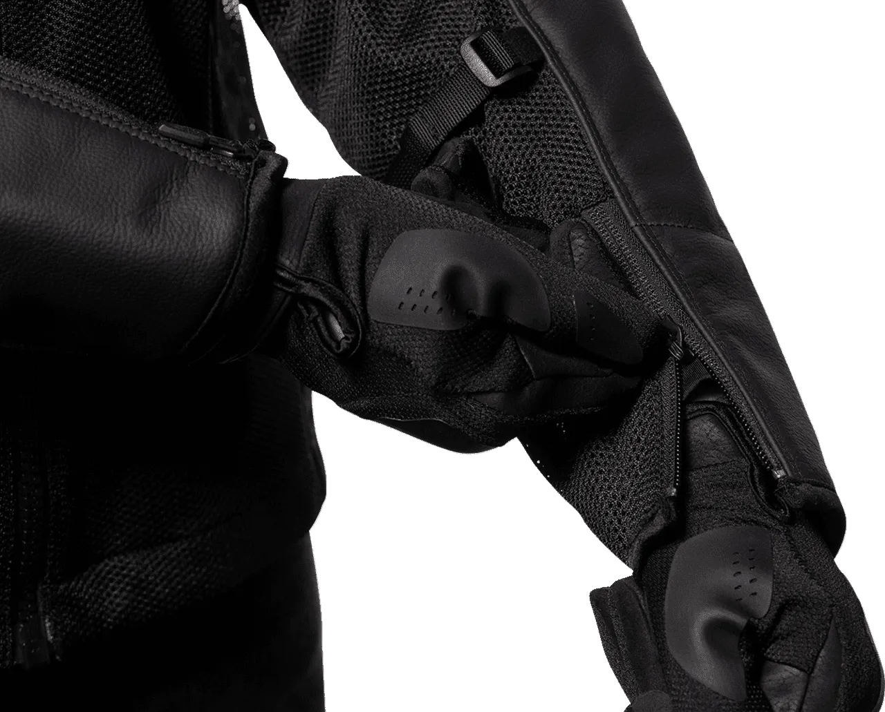 Icon Men's Mesh AF Leather Motorcycle Jacket