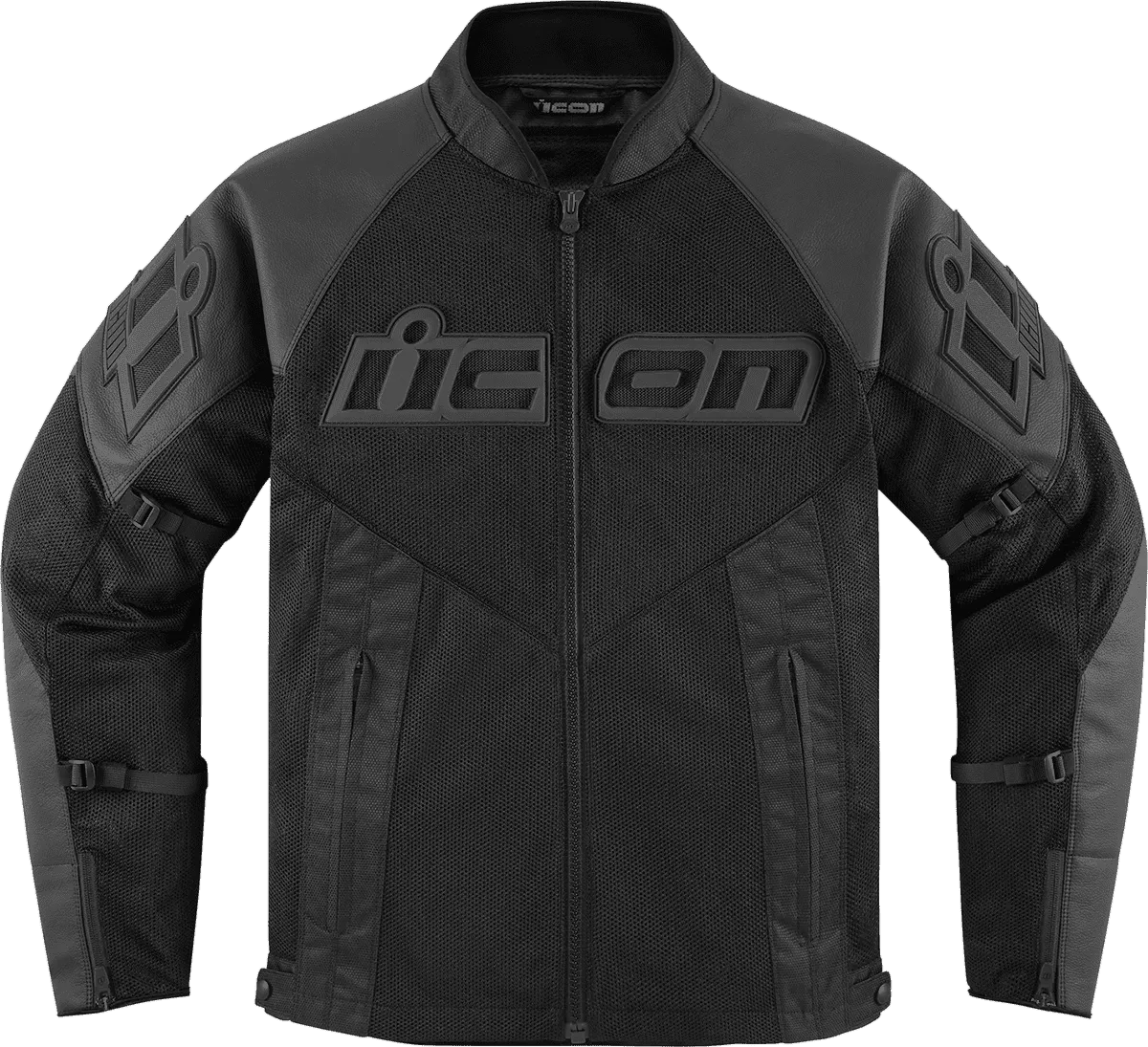Icon Men's Mesh AF Leather Motorcycle Jacket