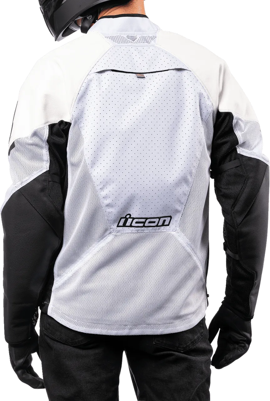 Icon Men's Mesh AF Leather Motorcycle Jacket