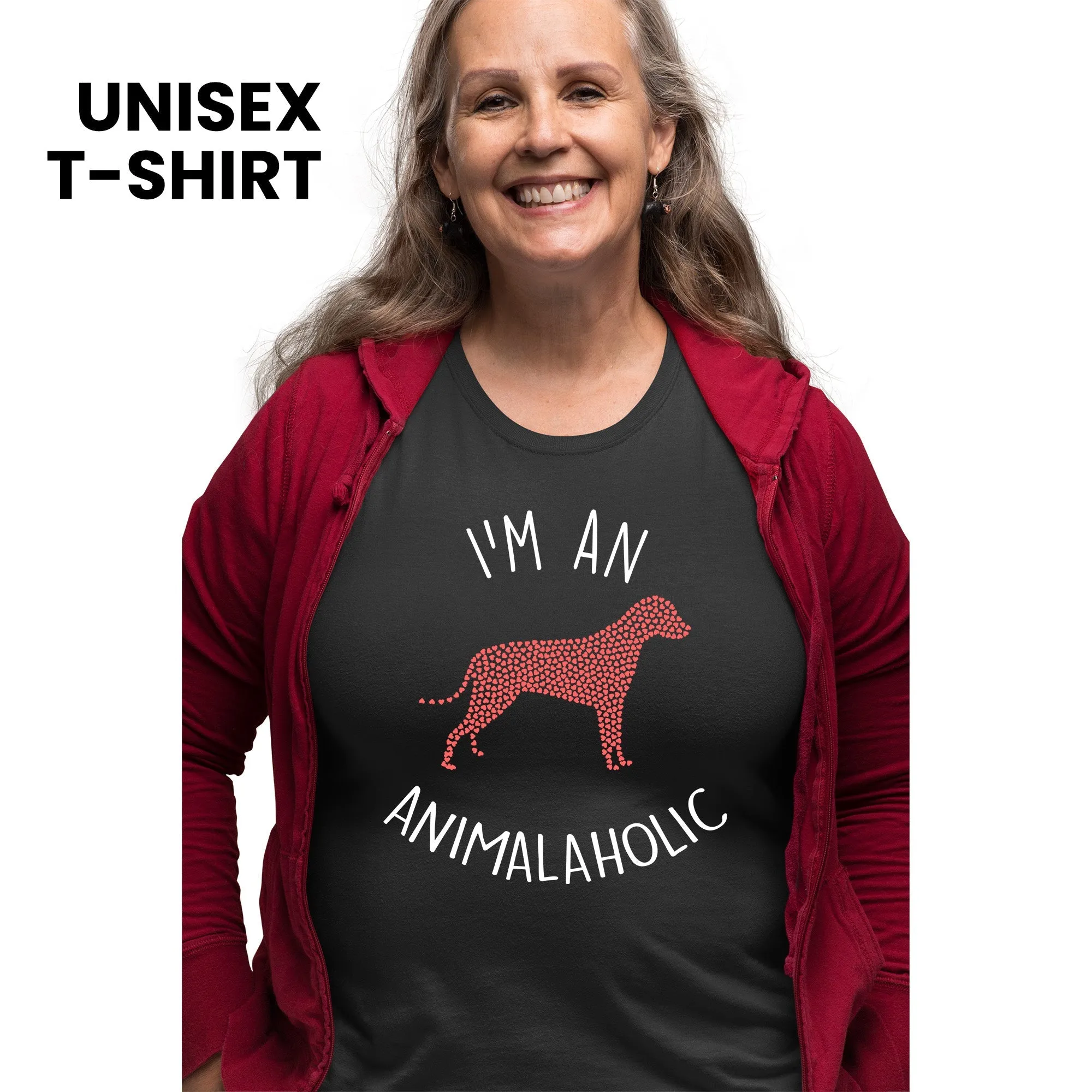 I'm an animalaholic Unisex T-shirt