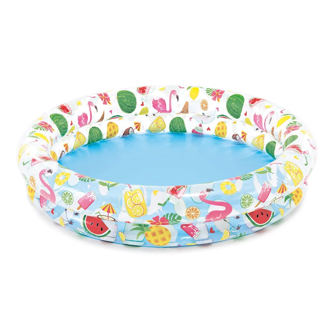 INTEX Stars Kiddie 2 Ring Circles Swimming Pool (48" X 10")