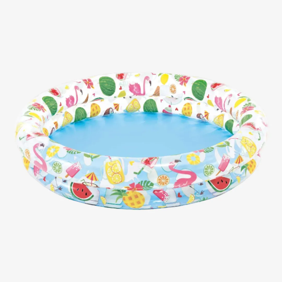 INTEX Stars Kiddie 2 Ring Circles Swimming Pool (48" X 10")