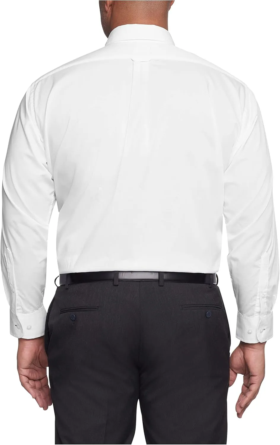 Izod Men's BIG FIT Dress Shirts Stretch Solid (Big and Tall)