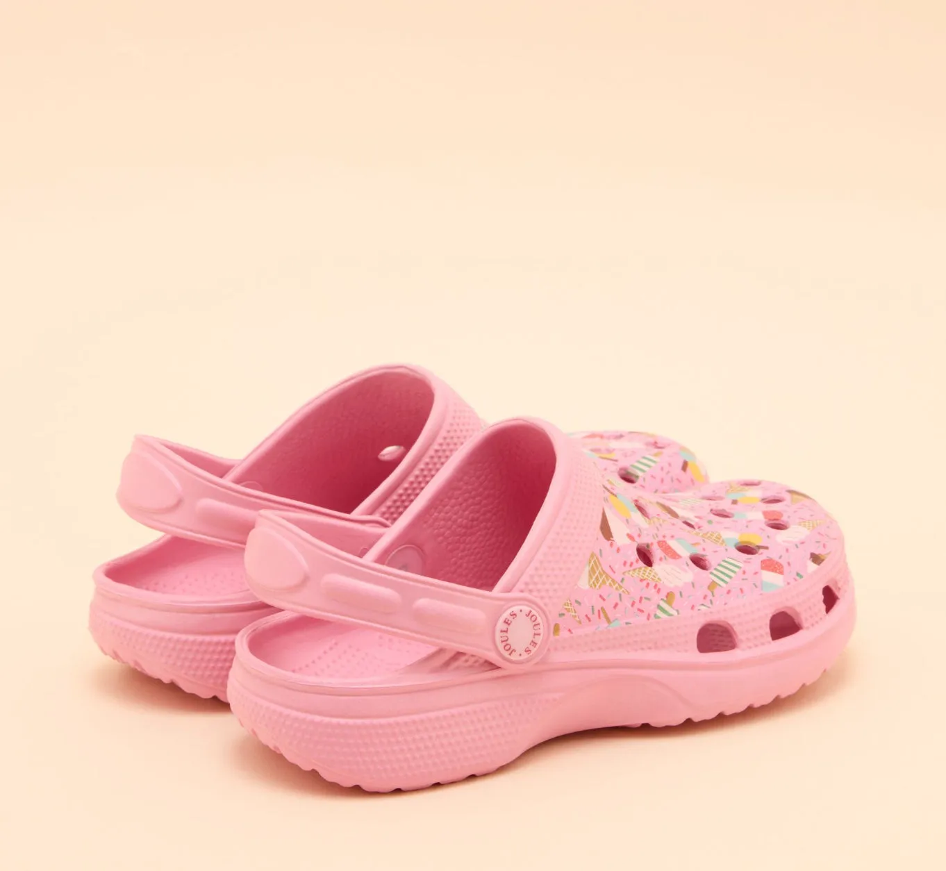 Joules Jnr Poole E00655 Pink Ice Creams
