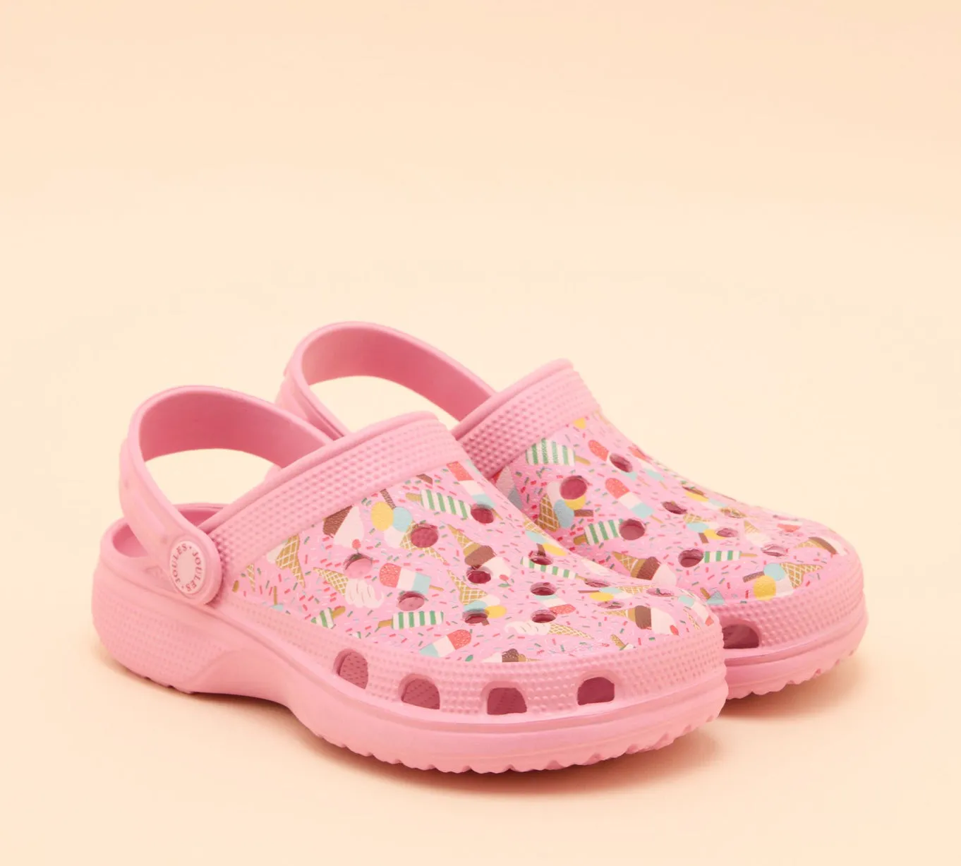 Joules Jnr Poole E00655 Pink Ice Creams