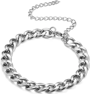 Jude Jewelers Stainless Steel Curb Chain Style Classic Plain Anklets