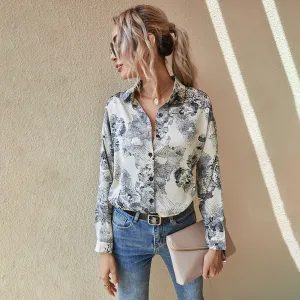 Julia Fashion - Women Ptterned Slim T-Shirts
