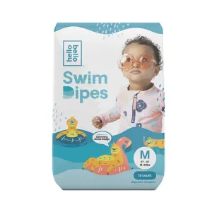 Jumbo Swim Diaper, Size M (18ct)