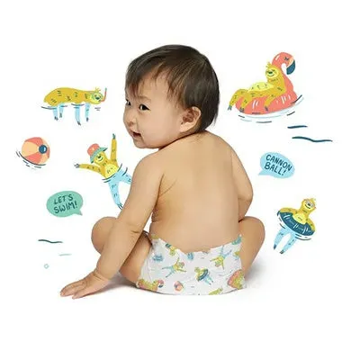 Jumbo Swim Diaper, Size M (18ct)