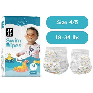 Jumbo Swim Diaper, Size M (18ct)