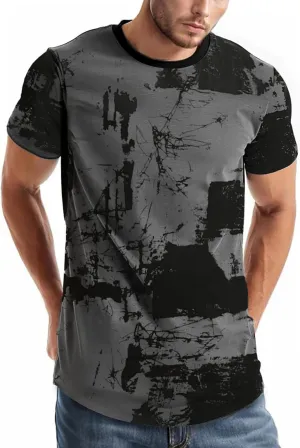 Keasmto 3D Print Cool T Shirts Graphic Design Casual Summer Short Sleeve Fashion Tees Shirt for Men Women