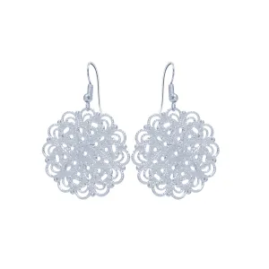 Lacey Silver Earrings