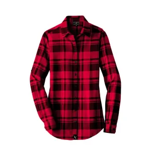 Ladies Imperial Flannel - Black / Red