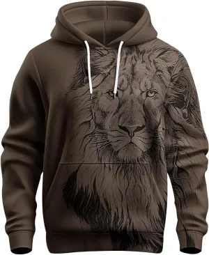 LCMTWX Mens Sweatshirts Hoodies Vintage Long Sleeve Hoodie Half Zipper Hooded Sweatshirt Top Workwear Multi Pocket Outdoor