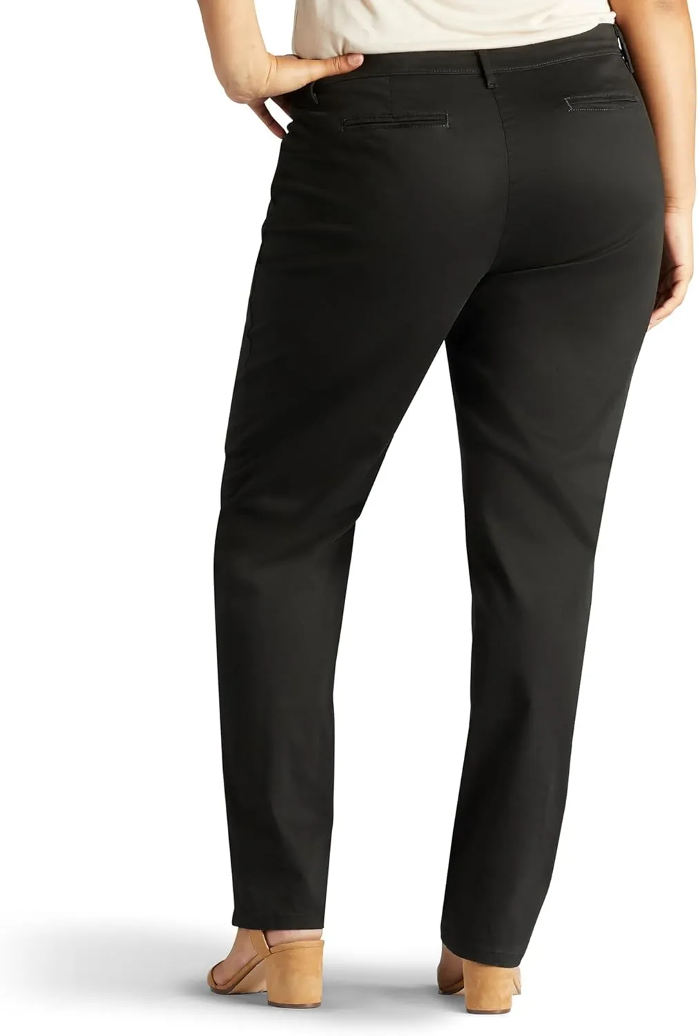 Lee Women's Plus Size Relaxed Fit All Day Straight Leg Pant