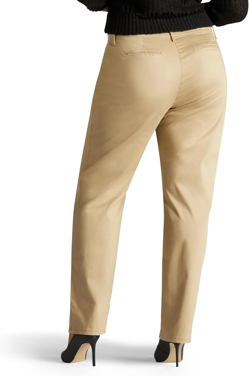 Lee Women's Plus Size Relaxed Fit All Day Straight Leg Pant