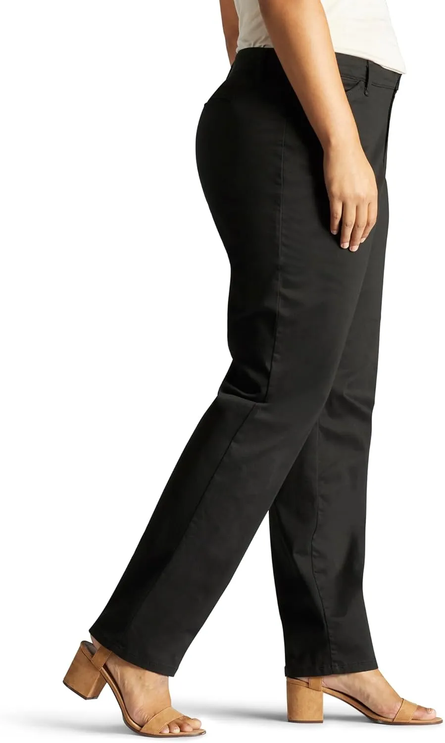 Lee Women's Plus Size Relaxed Fit All Day Straight Leg Pant