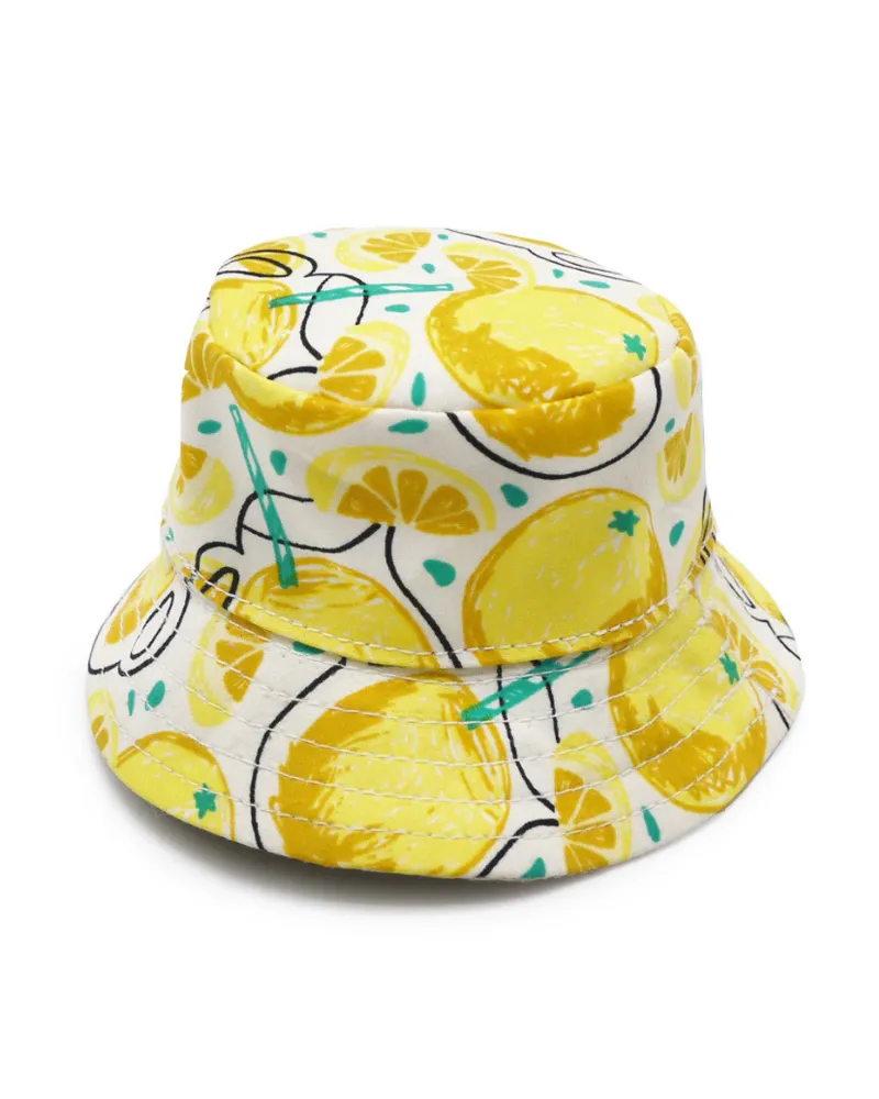 Lemonade Bucket Hat for Dogs << FINAL SALE >>