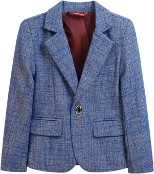 Little and Big Boy's Formal Blazers Casual Button Suit Jackets Dress School Sport Coats