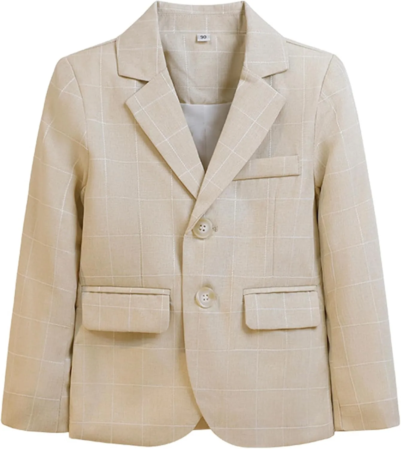 Little and Big Boy's Formal Blazers Casual Button Suit Jackets Dress School Sport Coats