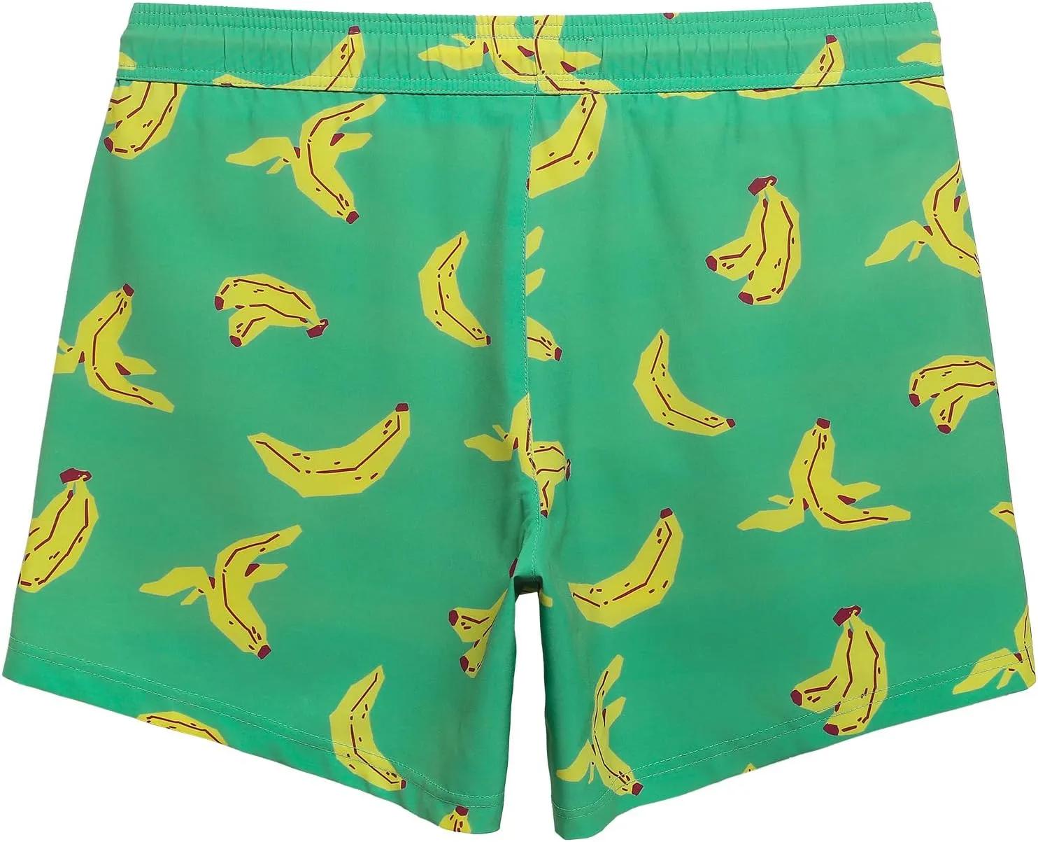 maamgic Mens Swim Trunks with Compression Liner 5" Stretch Beach Shorts Quick Dry with Zipper Pockets No-Chafing Board Shorts