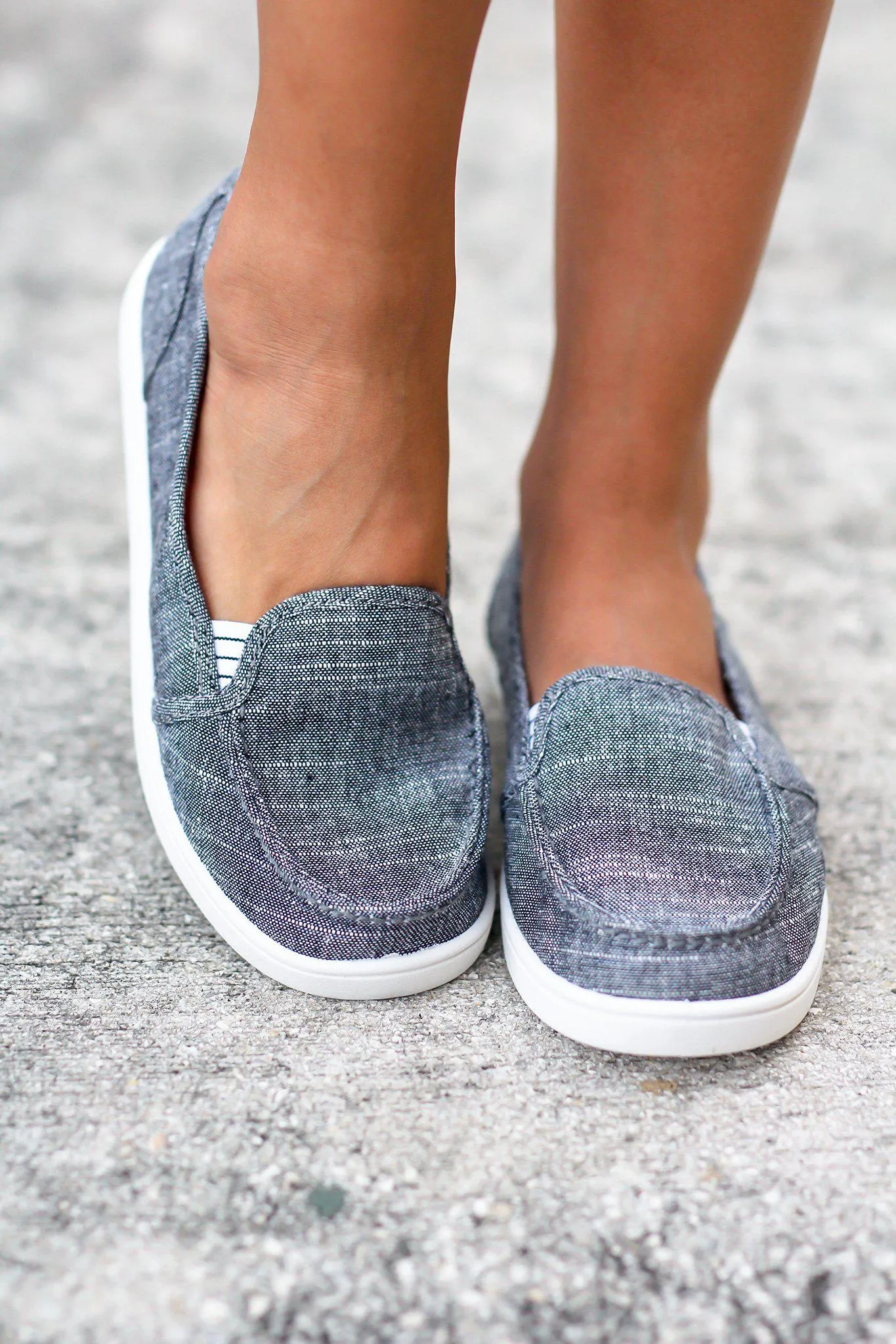 Mackerel Charcoal Sneakers