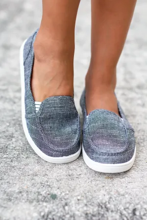 Mackerel Charcoal Sneakers