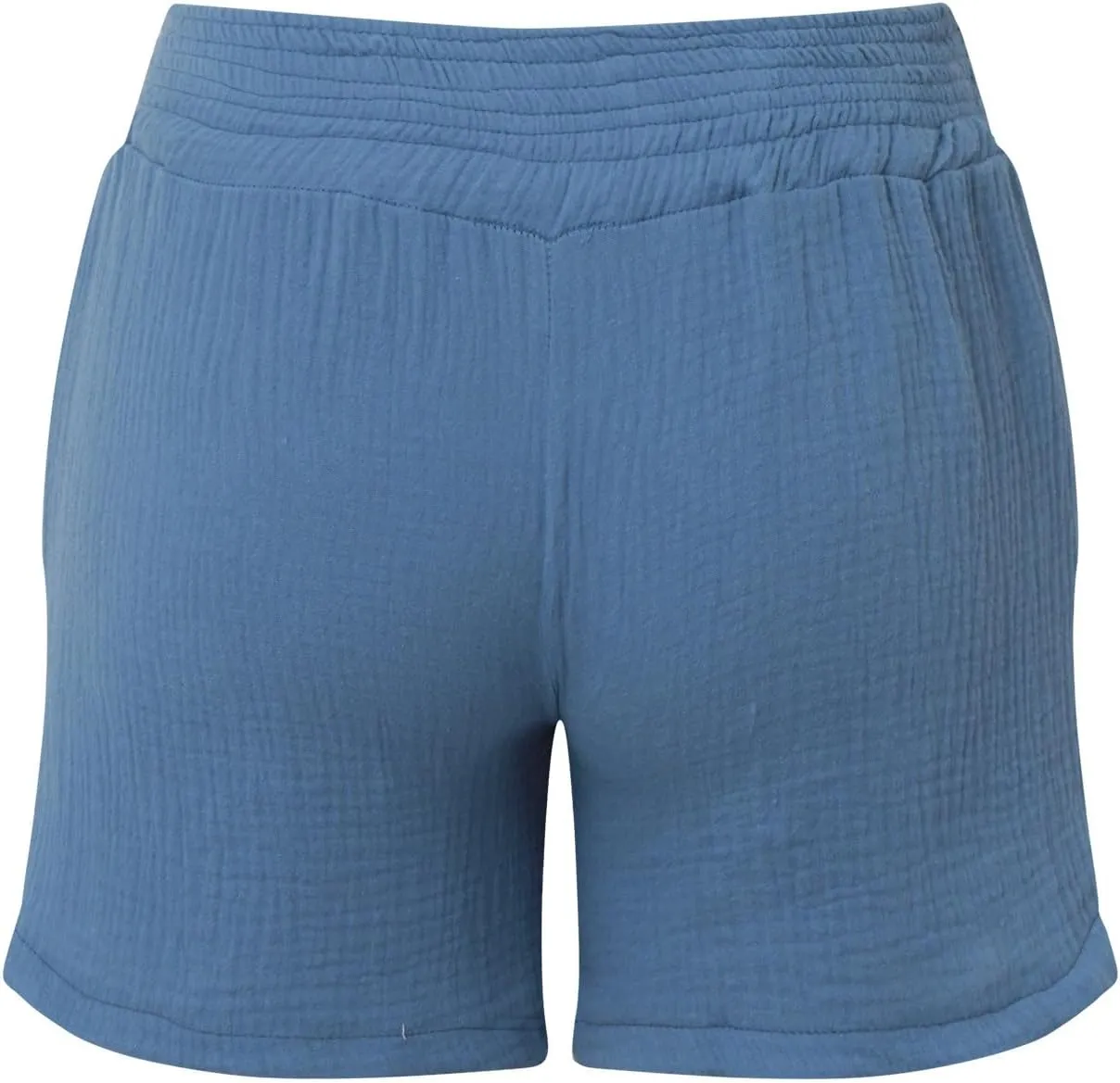 Maternity Shorts for Women Summer Comfy Over Belly Pregnancy Shorts Asymmetrical Hem Baggy Breathable Sleep Short Sky Blue L