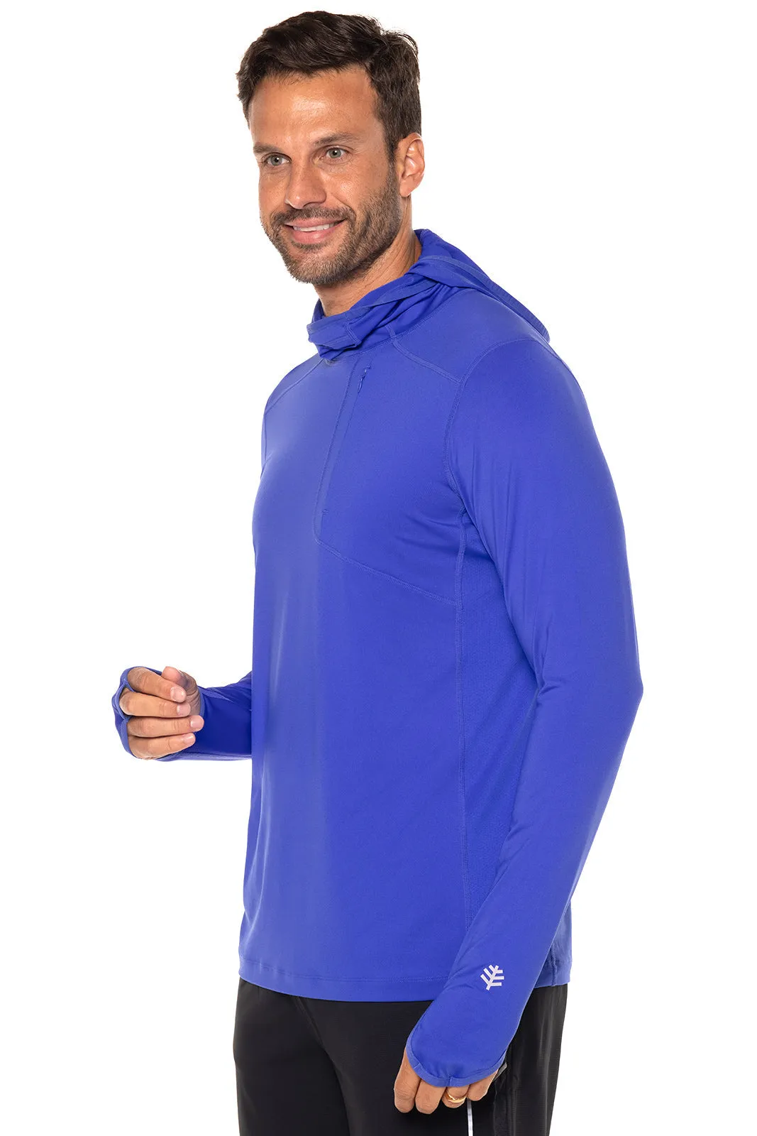 Men's Andros Fishing Hoodie | Baja Blue
