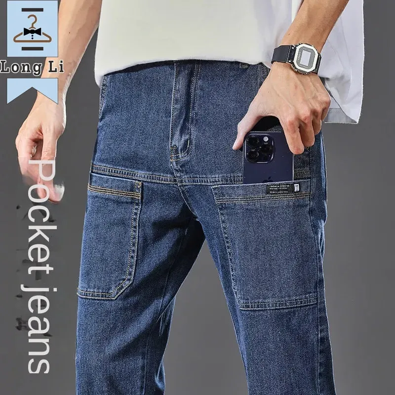 Men's Convenient Cargo Jeans