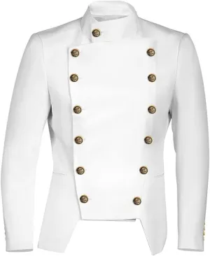 Mens Fashion Suit Jacket Slim Fit Blazers Stage Dress Jackets
