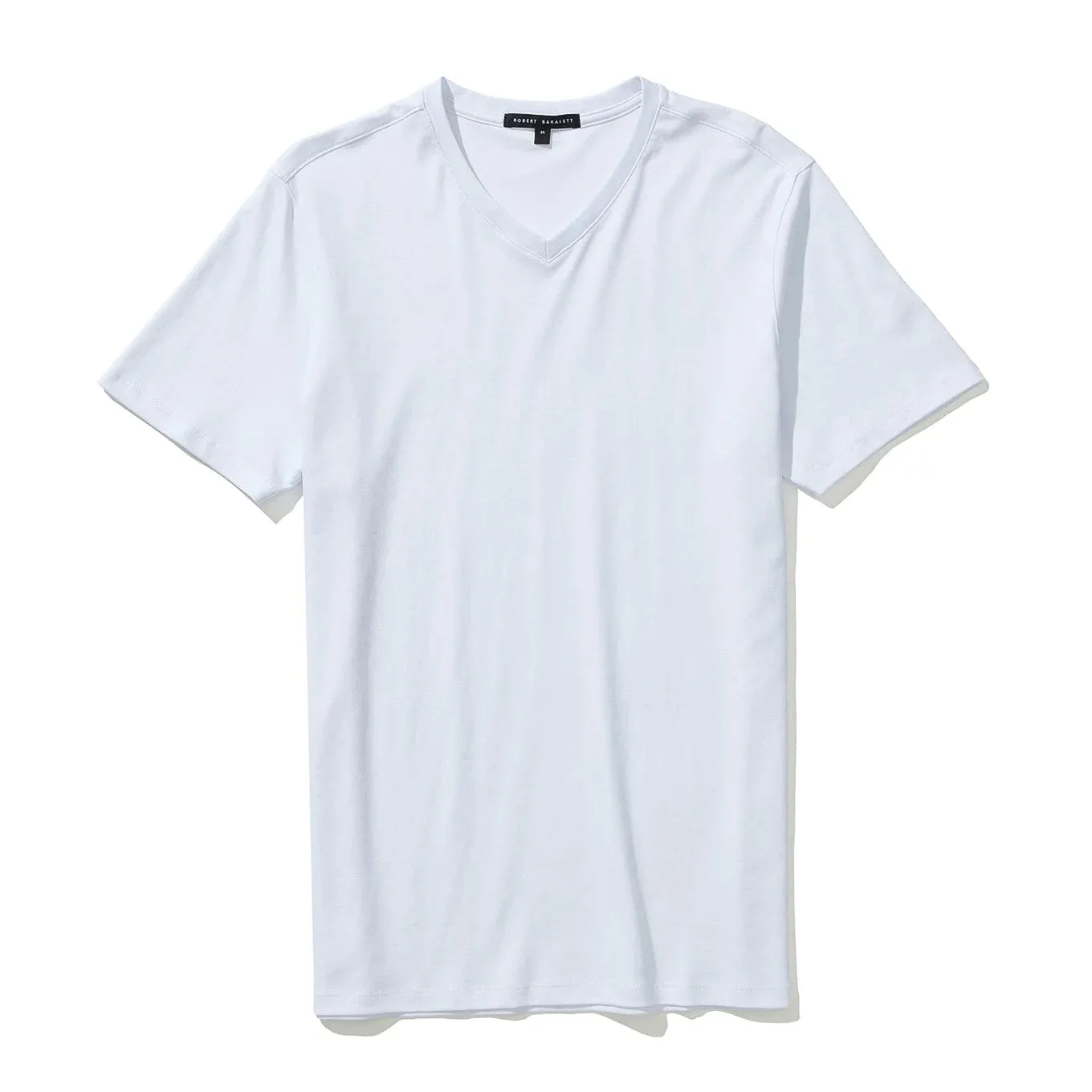 Men's Robert Barraket Georgia V-Neck T-shirt - White