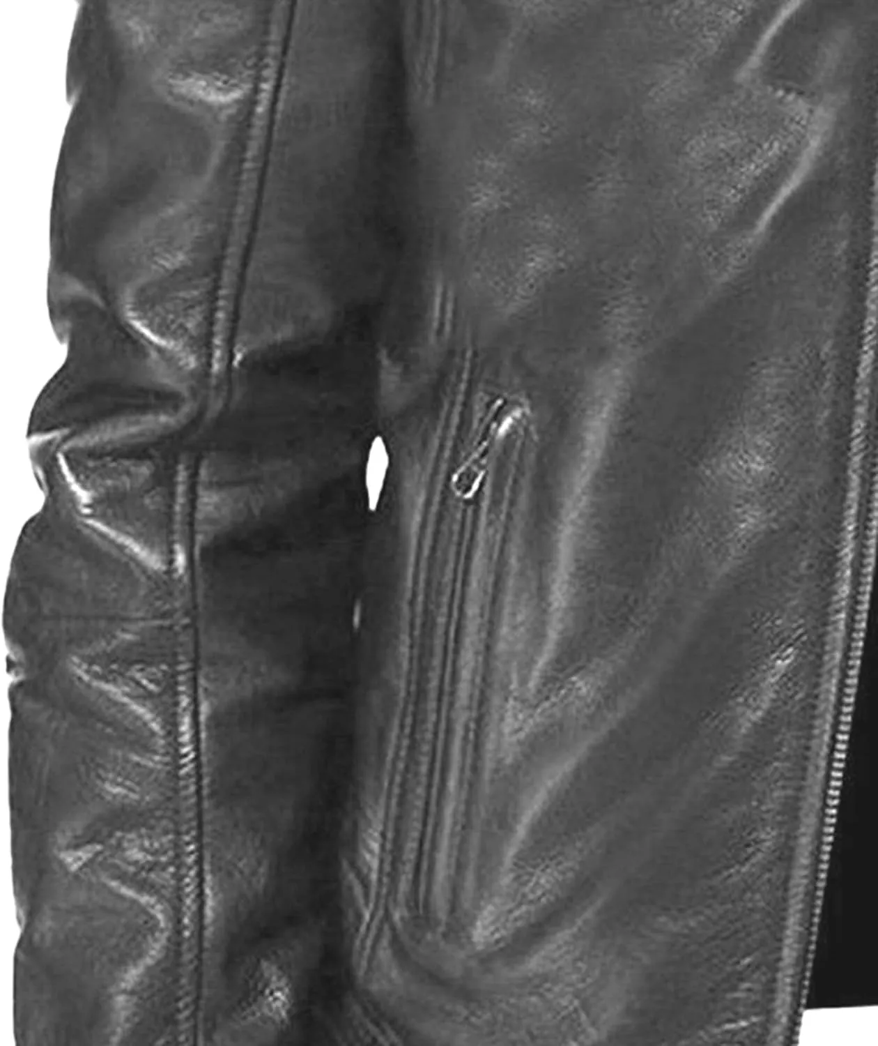 Mens Stand Collar Leather Jacket Casual Biker Motorcycle PU Jackets Slim Fit Motorcyle Lightweight Coat