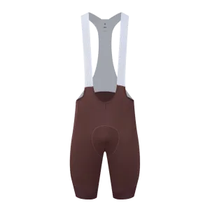 Men's Training Bib Shorts B003 -Brown