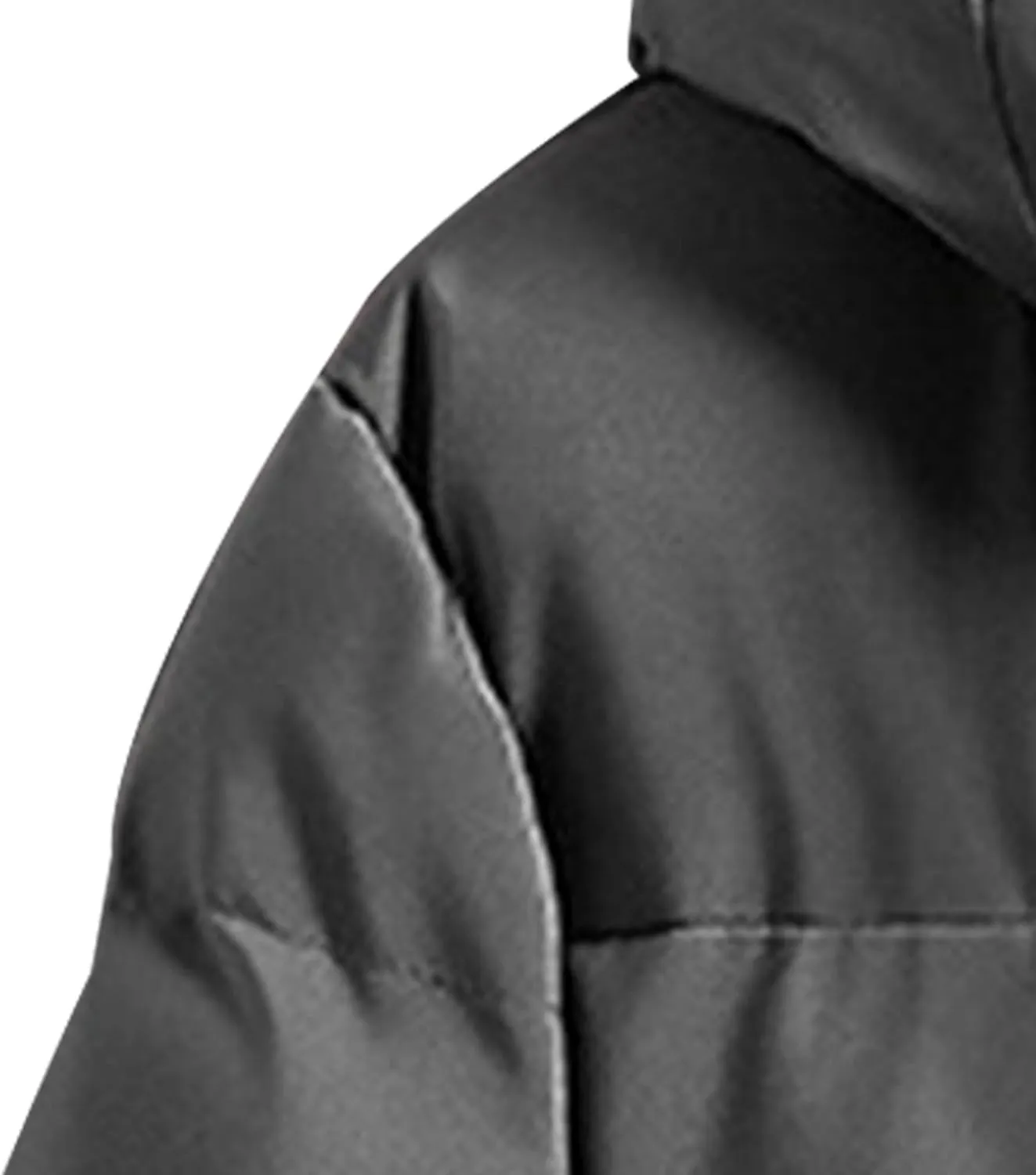 Men's Winter Coats Thermal Puffer Jacket Zip Up Thicken Warm Padded Jacket Windproof Waterproof Cotton Down Coats