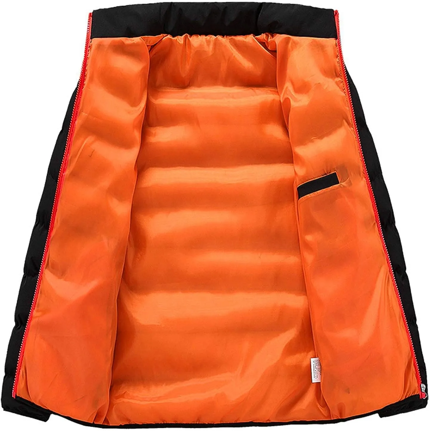 Men's Winter Jackets Lightweight Puffer Quilted Jacket Zip up Padded Coat Packable Down Jacket Insulated Jacket