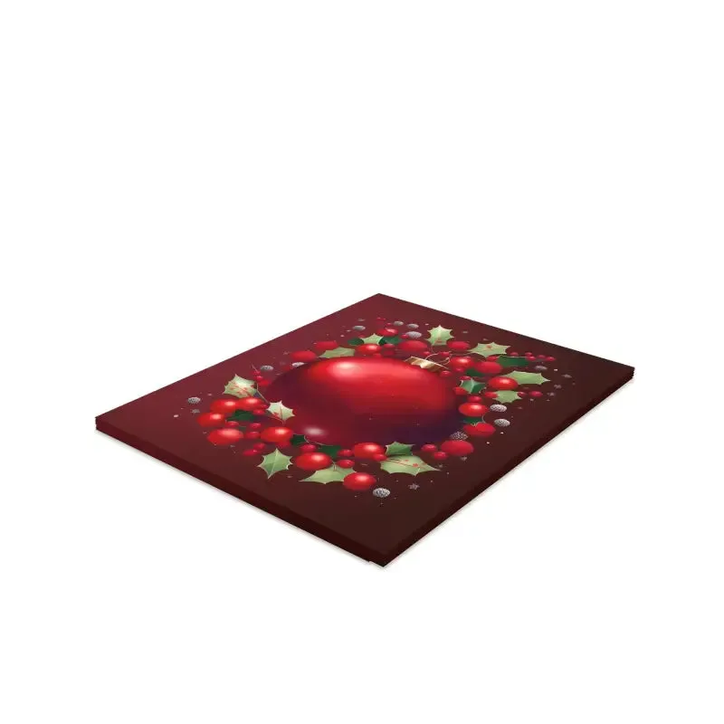 Merry Christmas Greeting Cards Matching White Envelopes