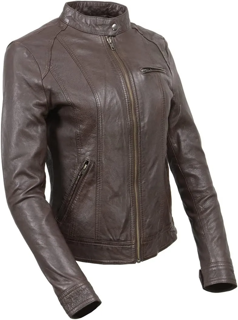 Milwaukee Leather Women's Premium Leather Casual Fashion Jackets SFL