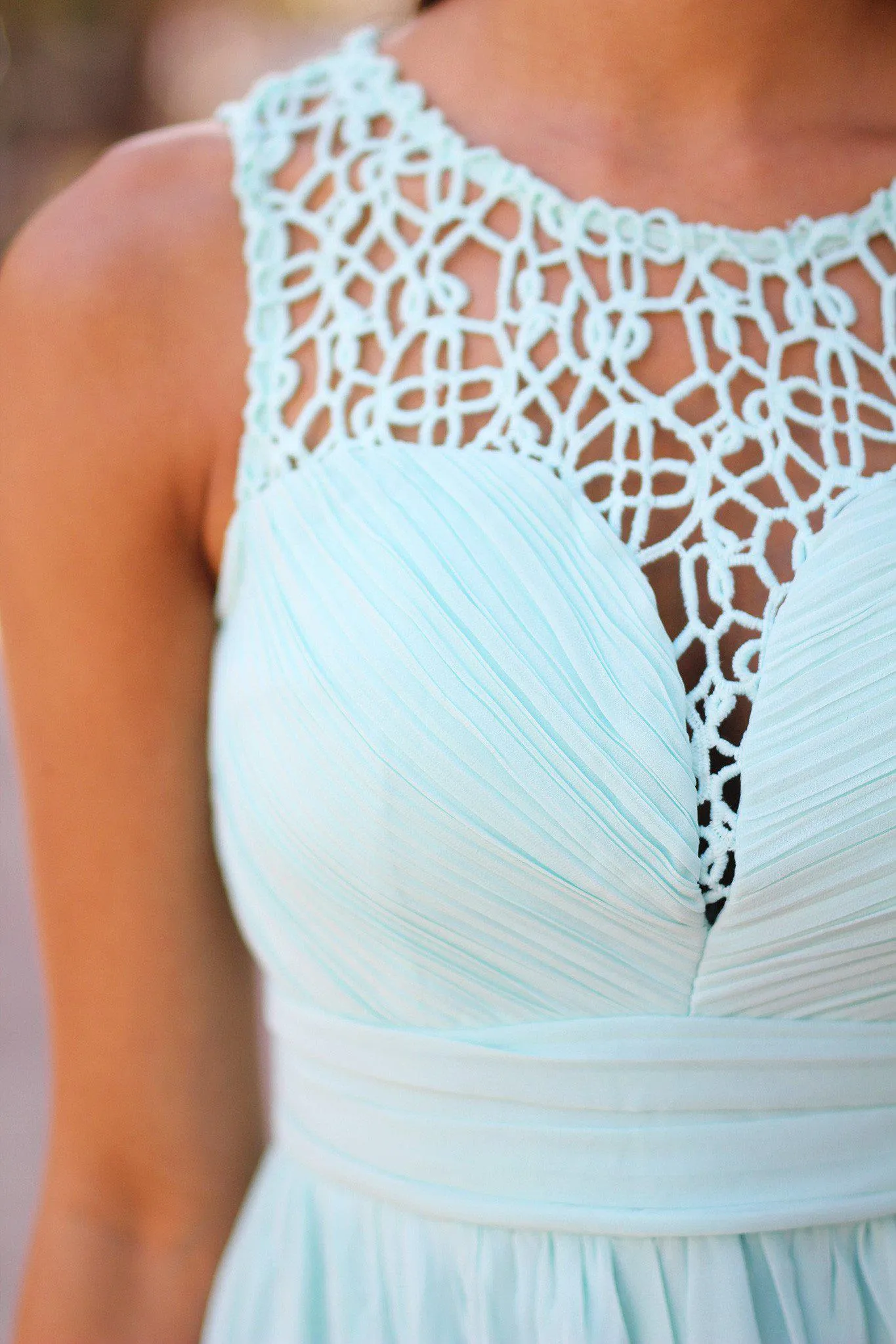 Mint Crochet Maxi Dress