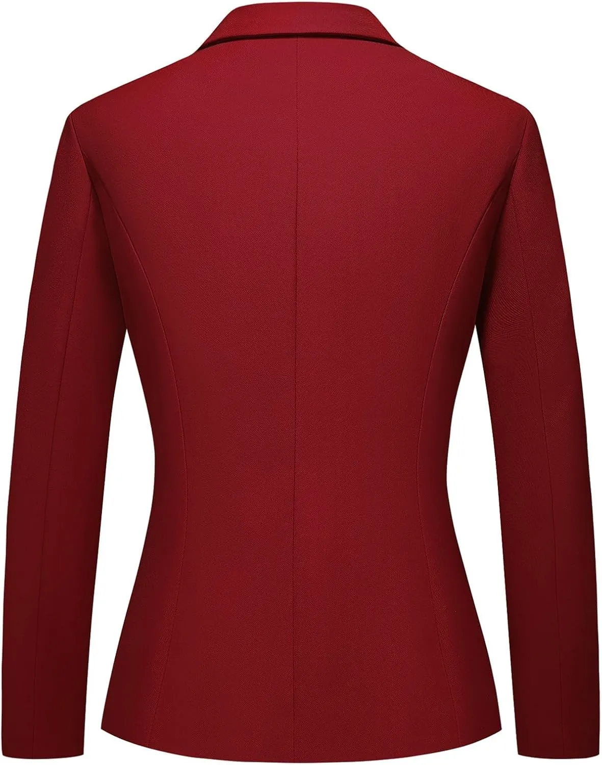 MODFUL Women's Formal Business Blazer One Button Long Sleeve Suit Jacket for Lady with Notch Lapel Work Office