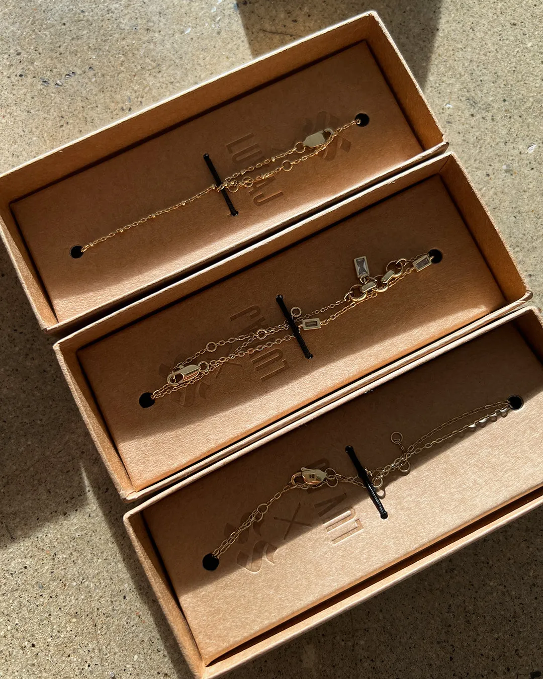 Mondays at Teddy's Anklet- Gold