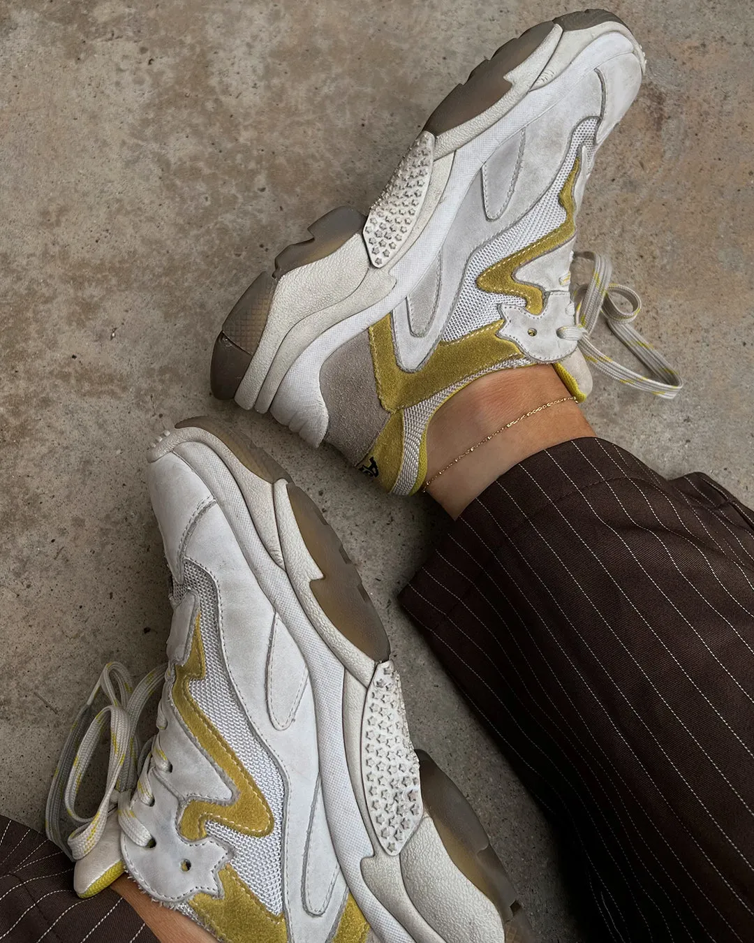 Mondays at Teddy's Anklet- Gold