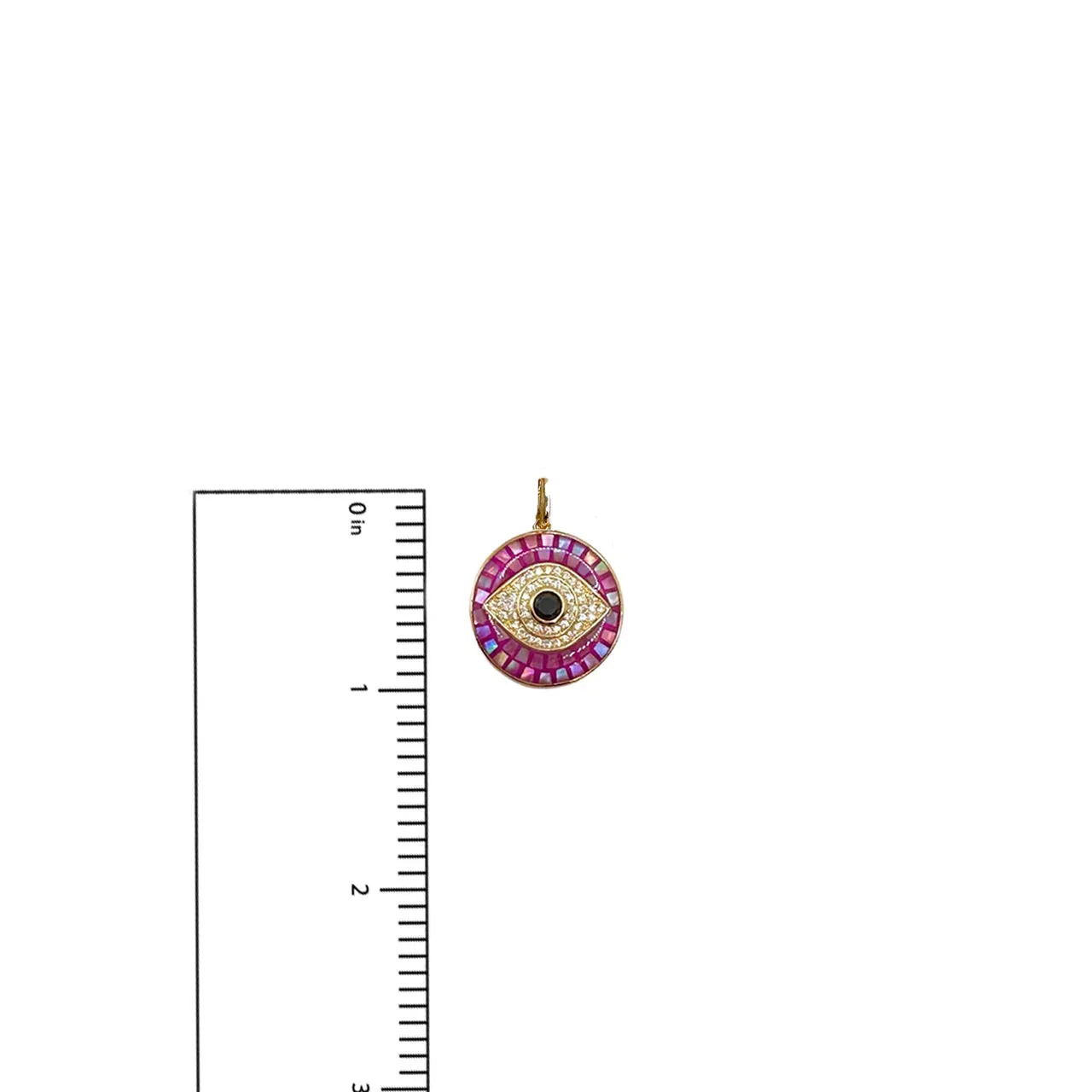 Mosiac Evil Eye Charm