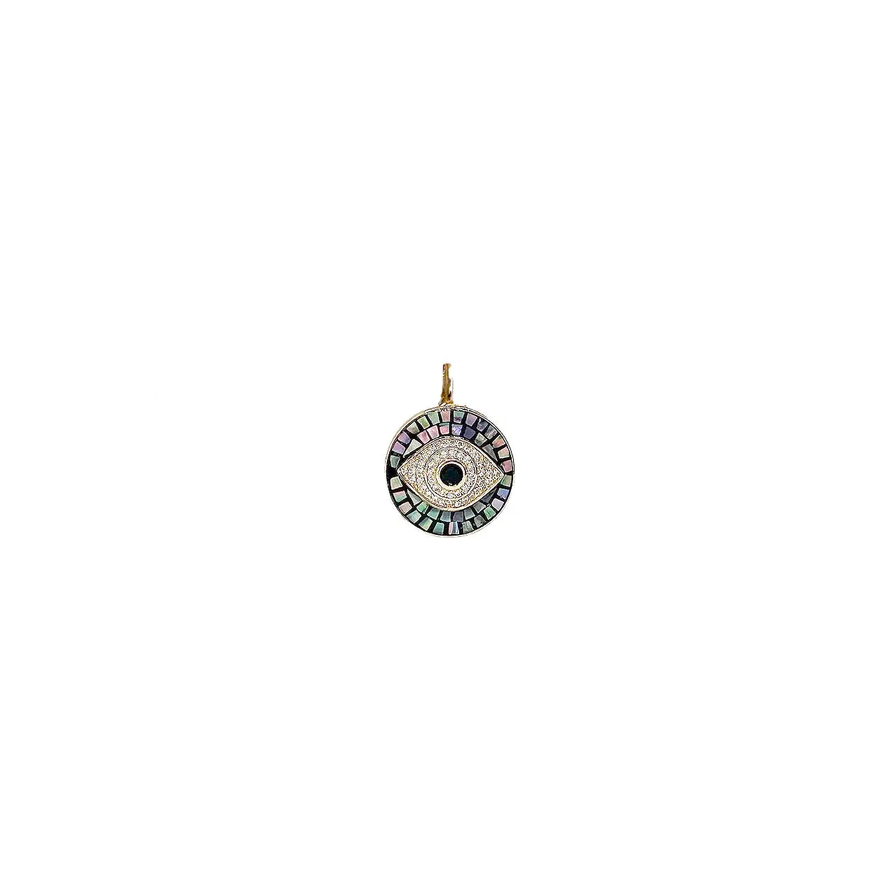 Mosiac Evil Eye Charm